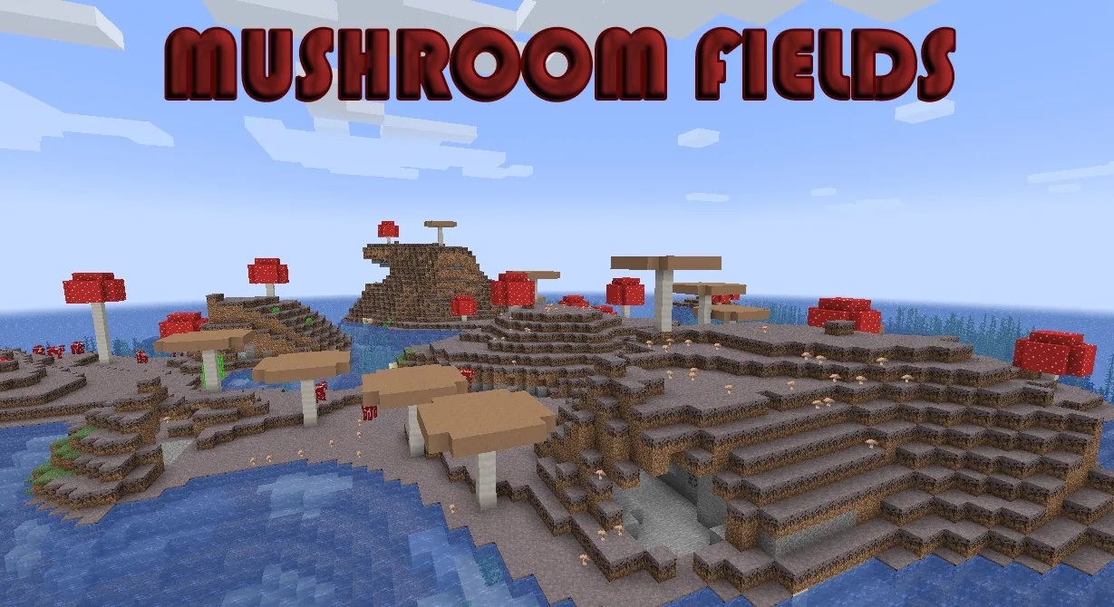 Mushroom Fields Biome in Minecraft – Full Beginner Guide